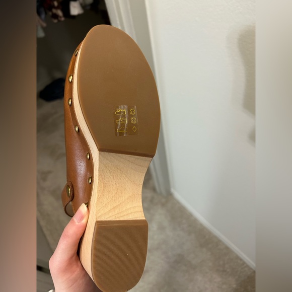J. Crew Rich Oak Clogs - Picture 2 of 2